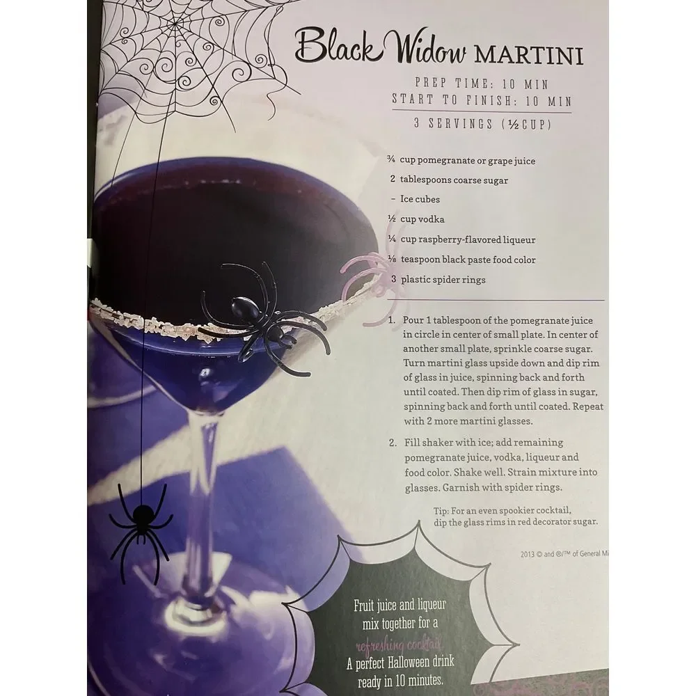 General Mills Monster Bash Halloween‎ Recipe Book Monster Cereal Treat Pop Guide